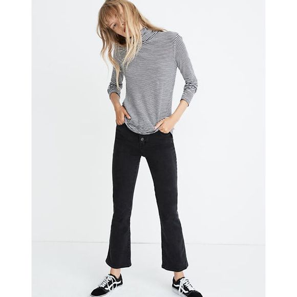 Madewell Tops - Madewell Whisper Cotton Turtleneck Stripe